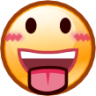 stuck out tongue (smiley) emoji
