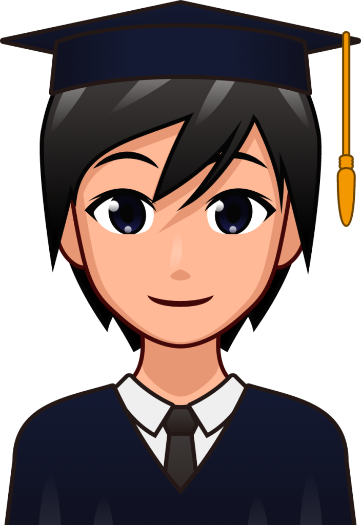 student (plain) emoji