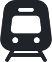 subway (rounded filled) icon