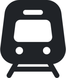subway (rounded filled) icon