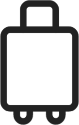 suitcase light icon