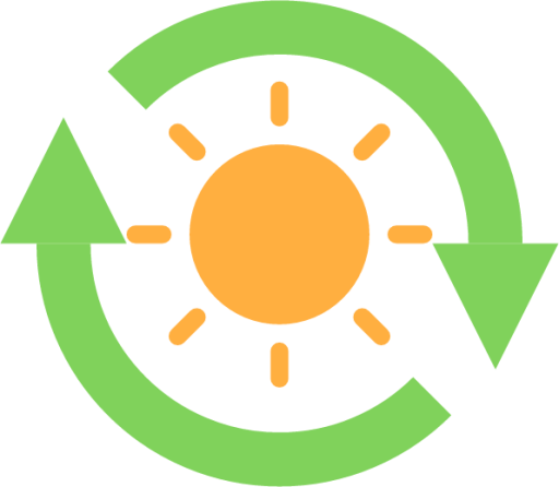 sun circuit icon