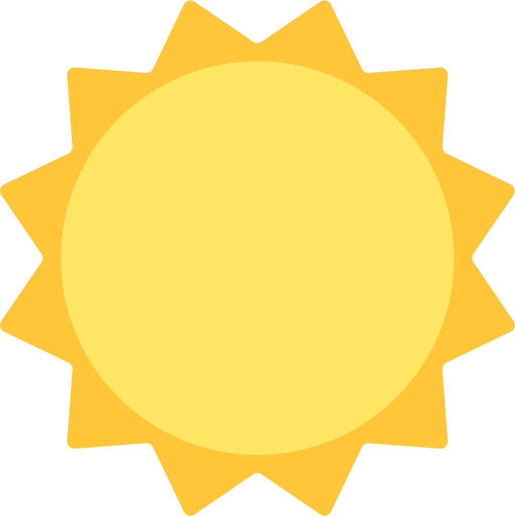 sun emoji