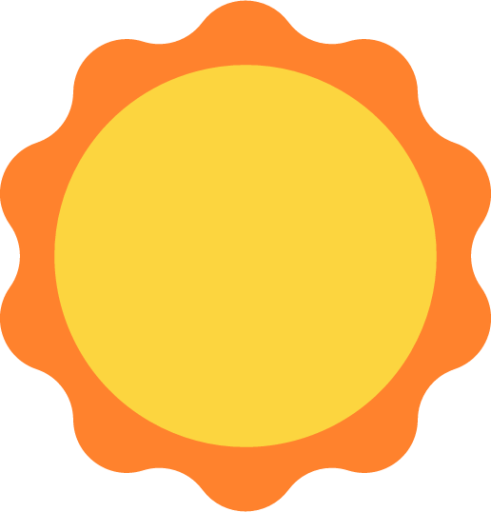 sun emoji