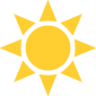 Sun symbol emoji