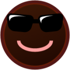 sunglasses (black) emoji