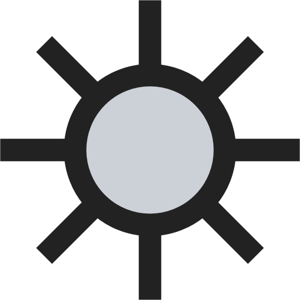 Sunlight duotone icon