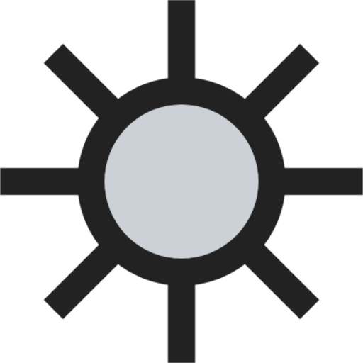 Sunlight duotone icon