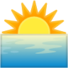 sunrise emoji