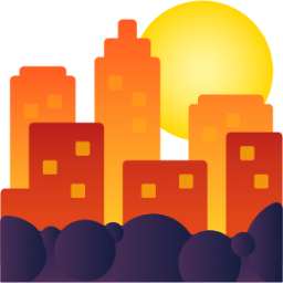sunset emoji