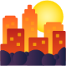 sunset emoji