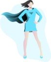 Super Woman illustration