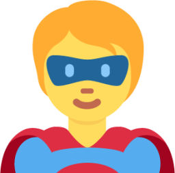 superhero emoji