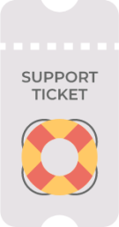 support ticket icon
