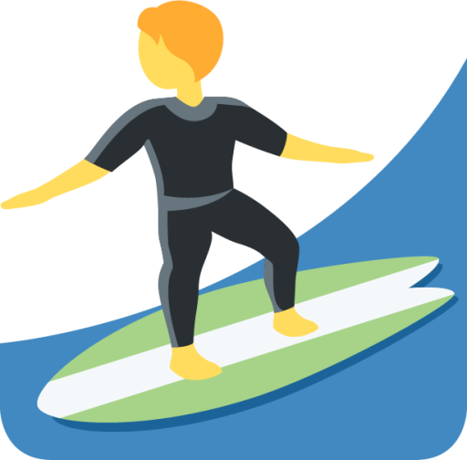 surfer Emoji - Download for free – Iconduck