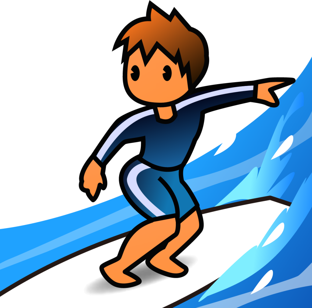 surfer (plain) emoji
