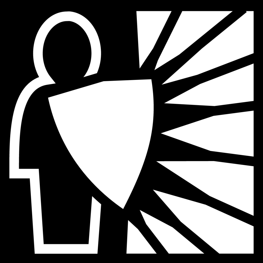 surrounded shield icon