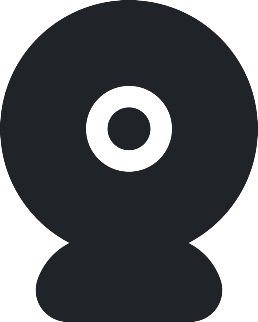 surveillance (rounded filled) icon