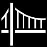 suspension bridge icon