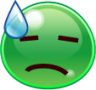 sweat (slime) emoji