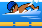 swimmer (brown) emoji