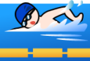 swimmer (white) emoji