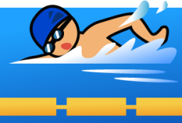 swimmer (yellow) emoji