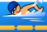 swimmer (yellow) emoji