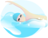 Swimming illustration