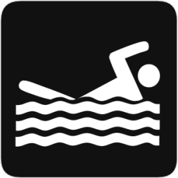 swimming outdoor icon