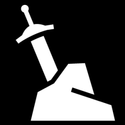 sword in stone icon