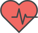 symbol heart rate icon
