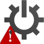 system devices panel alert icon