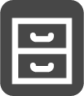 system file manager symbolic icon