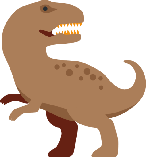 T-Rex emoji