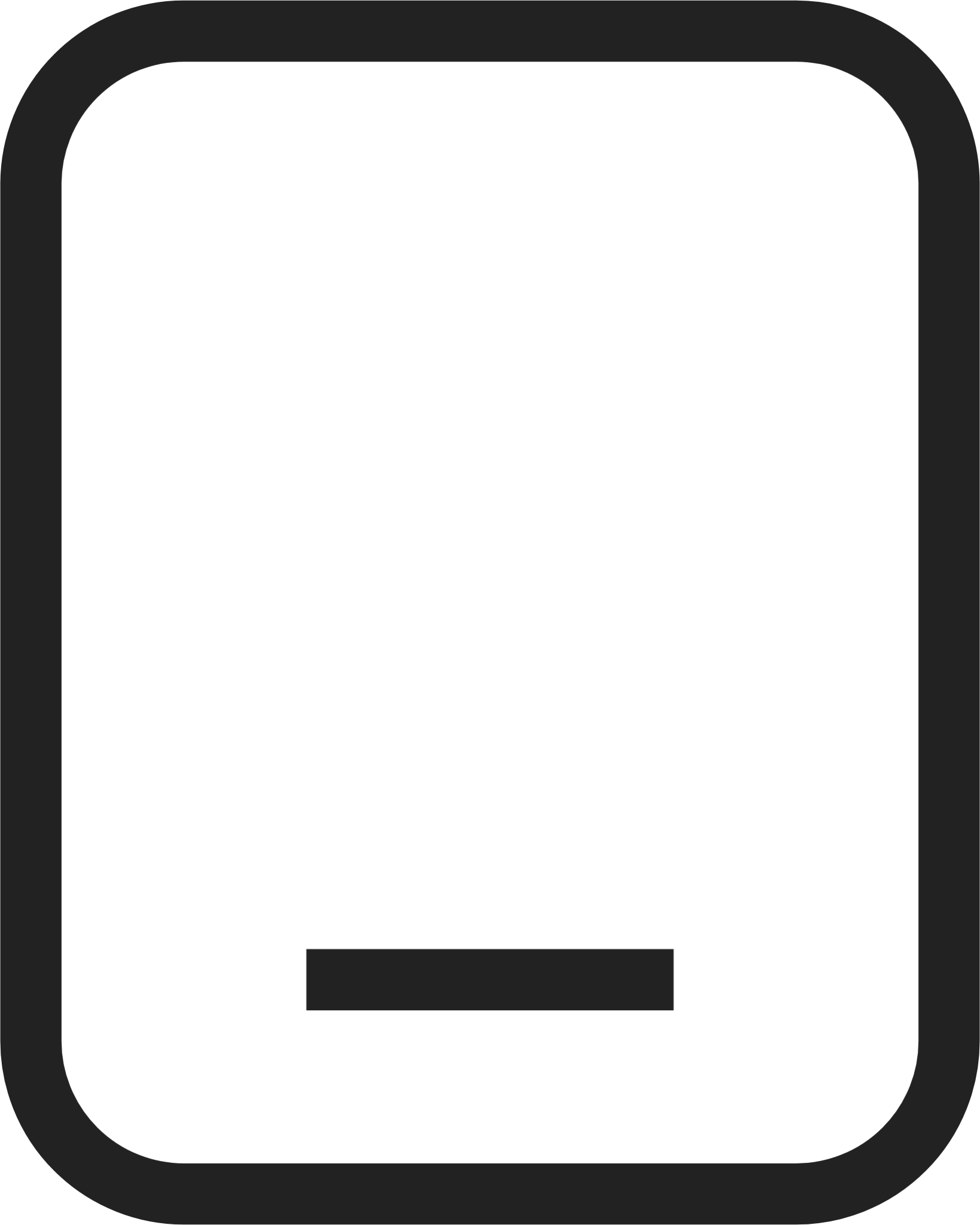 Tablet light icon