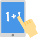 tablet numbers icon