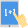 tablet numbers icon