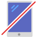 tablet portraitdenial icon