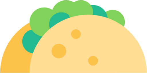 taco vegetarian icon