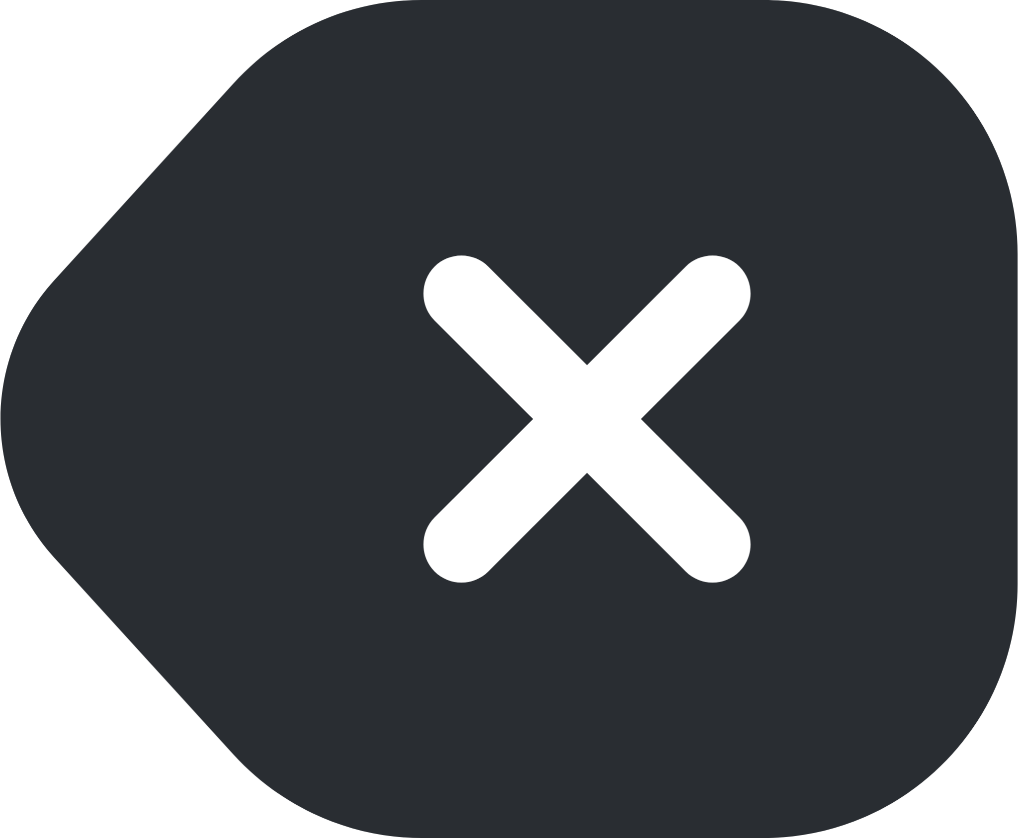 tag cross icon
