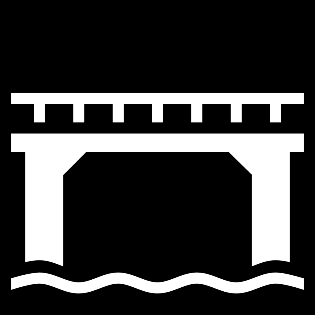 tall bridge icon