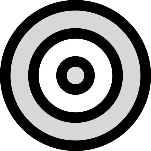 Target (duotone) icon