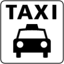 taxi stop icon