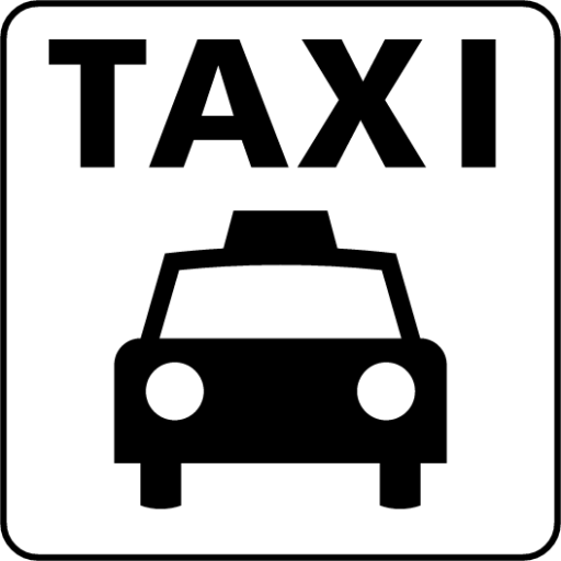 taxi stop icon