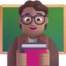 teacher medium emoji