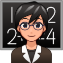 teacher (plain) emoji