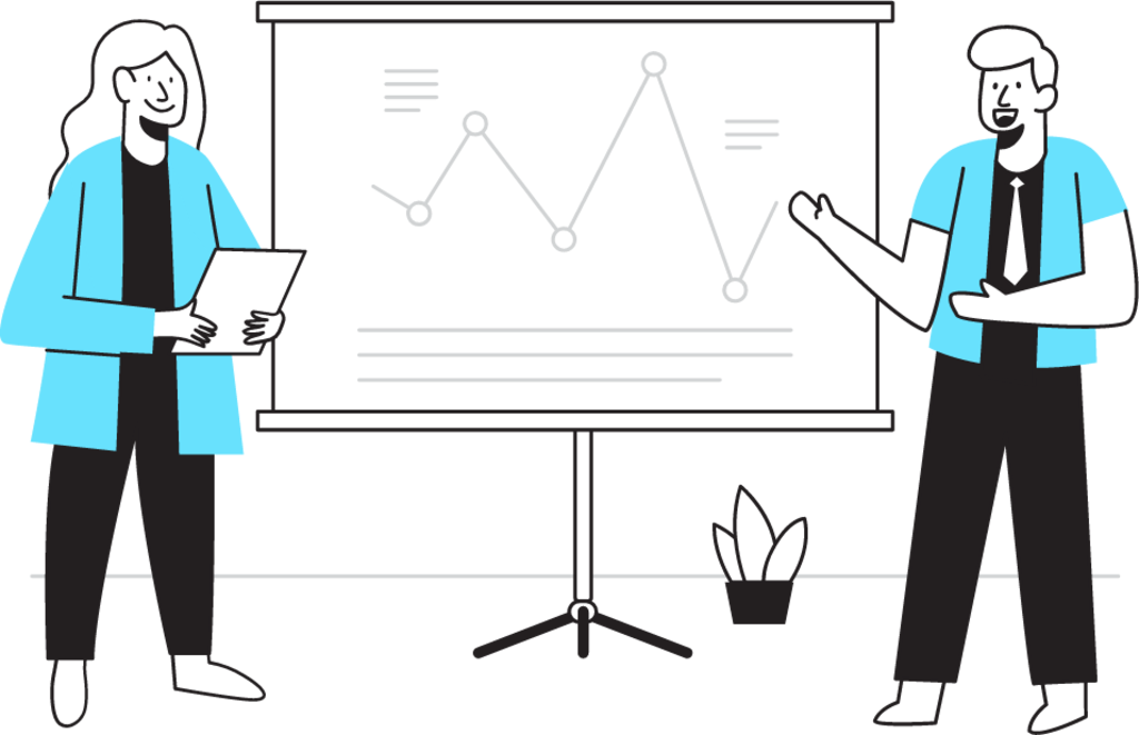 Team Presentation illustration