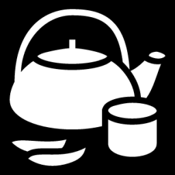 teapot leaves icon