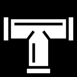 tee pipe icon